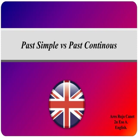 Past continous vs past simple | PPTX