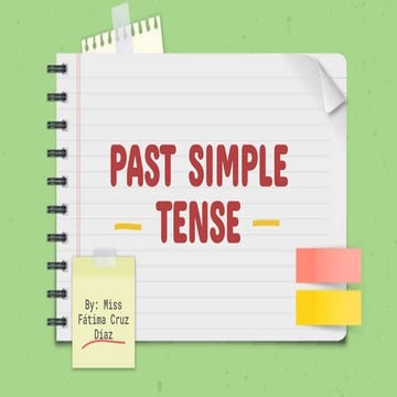 PAST SIMPLE TENSE.pptx