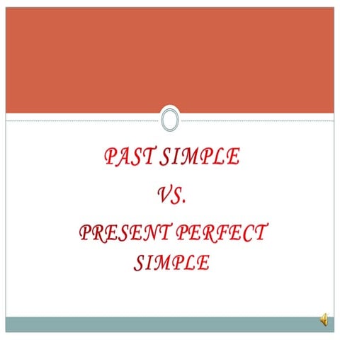 Past simple vs. present perfect