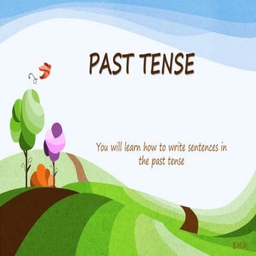Past tense
