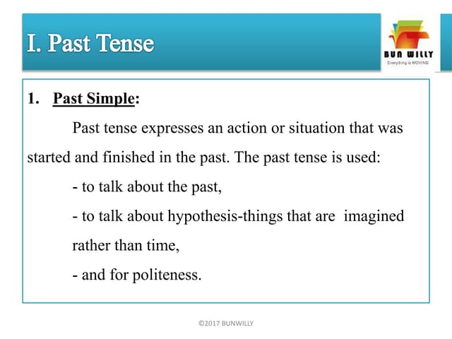 Past tense | PPT
