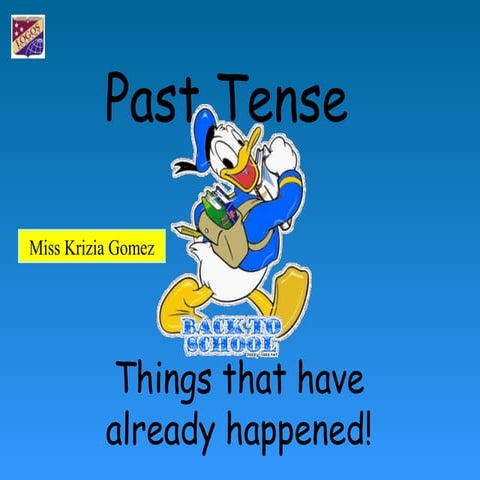 Past tense 3