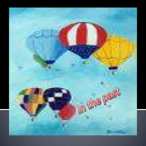 Past vs past progressive.