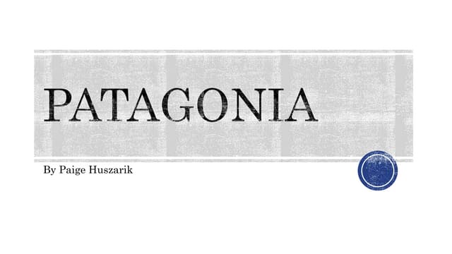 Patagonia