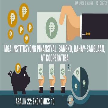 Aralin 22: Patakaran ng Pananalapi