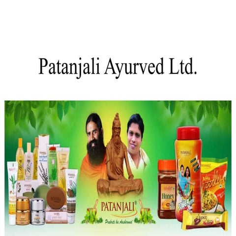 Patanjali ayurved ltd marketing strategy