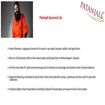 Patanjali Ayurved Ltd.
