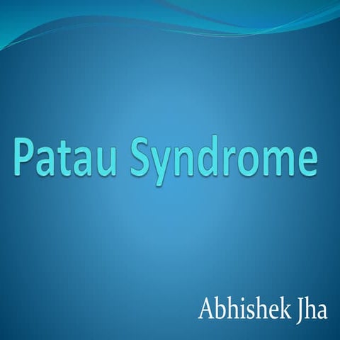 Patau syndrome
