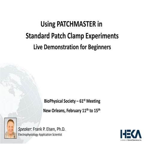 HEKA PATCHMASTER Beginner Training
