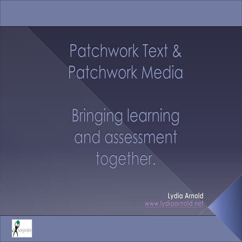 Patchwork approaches: Harper Adams 2009 | PPTX | Educational Assessment ...