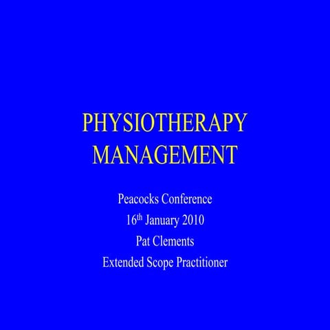 Cerebral palsy management PowerPoint pp | PPTX