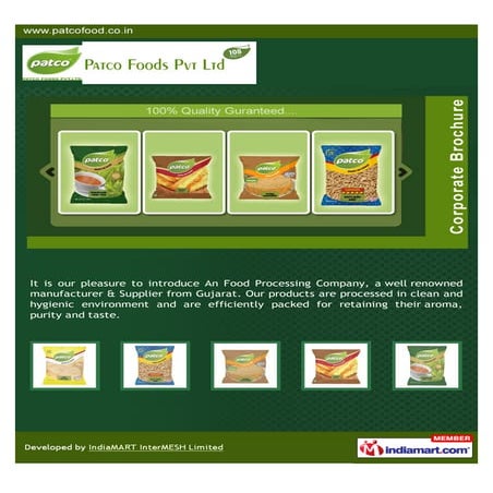 Patco Foods Private Limited, Surat, Salted Wafer