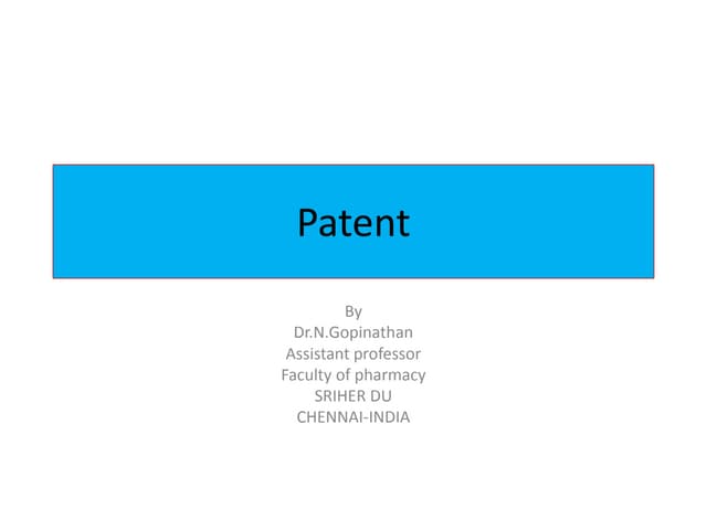 Patent