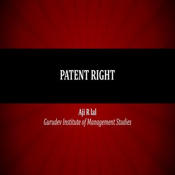 Patent Right