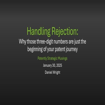 Patent Application Rejection: Overcoming 101, 102, 103, and 112