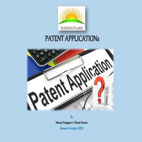"Patent Applications"