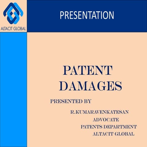 Patent damages