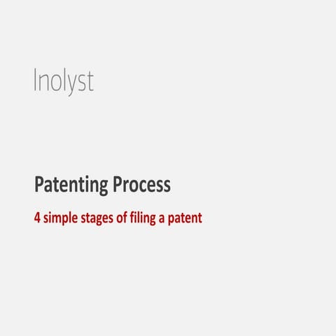 Patenting process