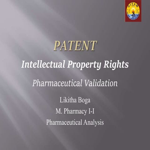 Patent (ipr)