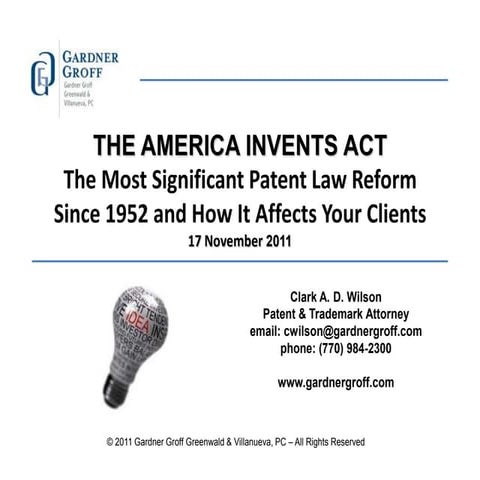 USA Patent Reform