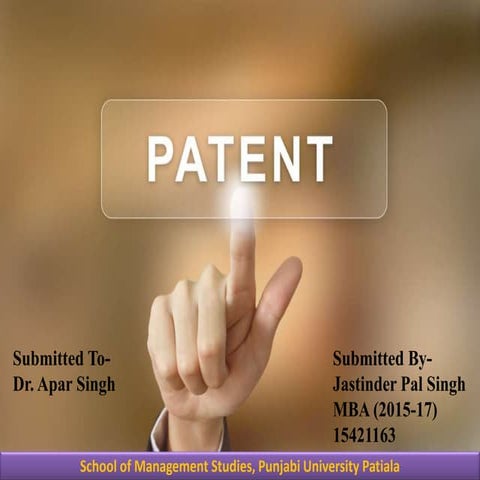 Patents (With Popular Indian Case Studies)