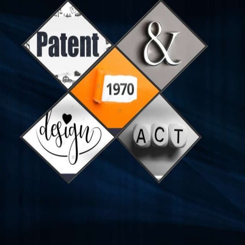Patent and design act-1970