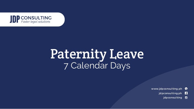 Paternity Leave Paternity Leave