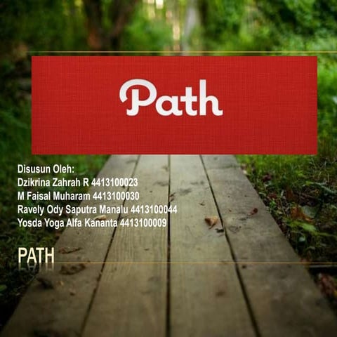 sejarah PATH | PPTX