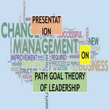 Path goal theory