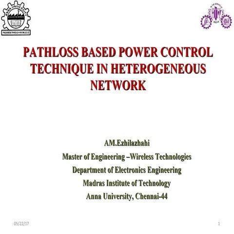 Pathloss based power control technique in heterogeneous network
