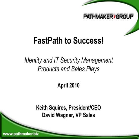 Path Maker Security Presentation