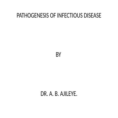 Infectious disease | PPT