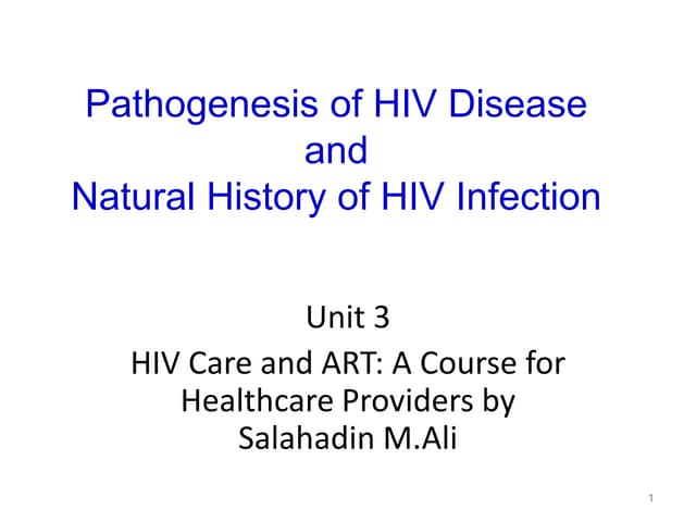 Pathogenesis of HIV Disease.ppt