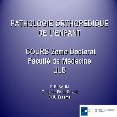 French Functional Method for Congenital Clubfoot: 20 years of ...