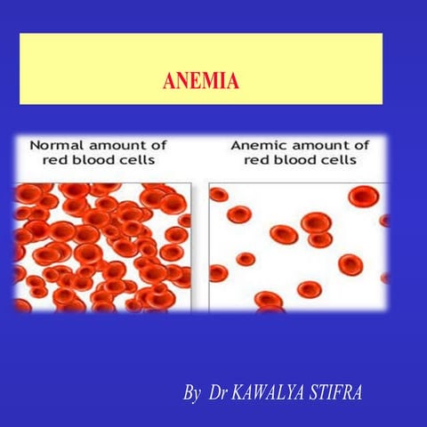 PATHOLOGIES OF ANAEMIA AND CLASSIFICATION.ppt