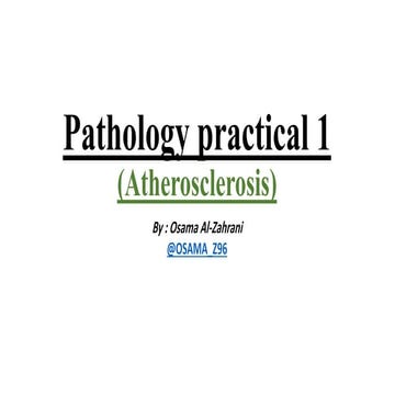 Pathology (atherosclerosis)