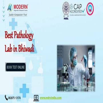 Trusted Healthcare Pathology Lab for Accurate Diagnostic Services | PDF