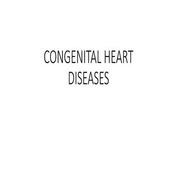 PATHOLOGY CONGENITAL HEART DISEASE IN CHILDREN