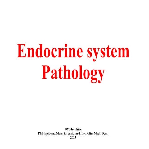9. PATHOLOGY OF ENDOCRINE SYSTEM NOTES.PPT