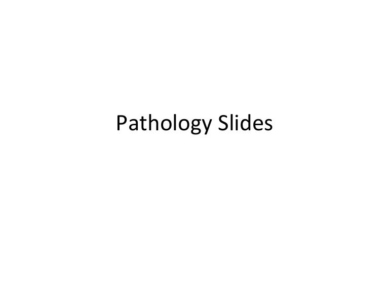 Pathology Blocks And Slides , uniform labeling of blocks and slides in ...