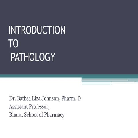  Introduction to Pathology