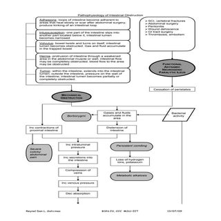 Pathophysiology of intestinal obstr...