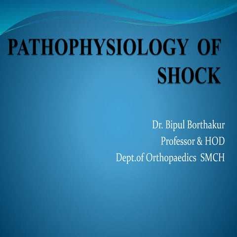 MANAGEMENT OF SHOCK | PPTX