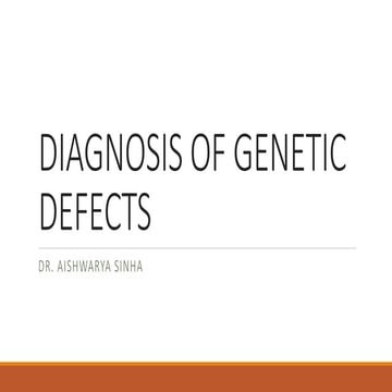 diagnosis of genetic defects.pptx