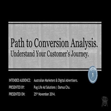 Path to Conversion Analysis.
