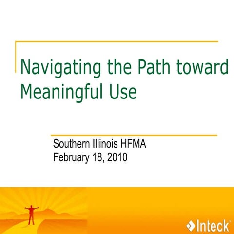 Path To Meaningful Use