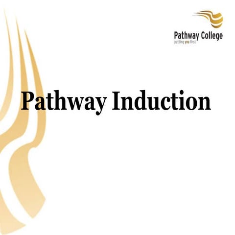 Pathway college   learner induction - ss