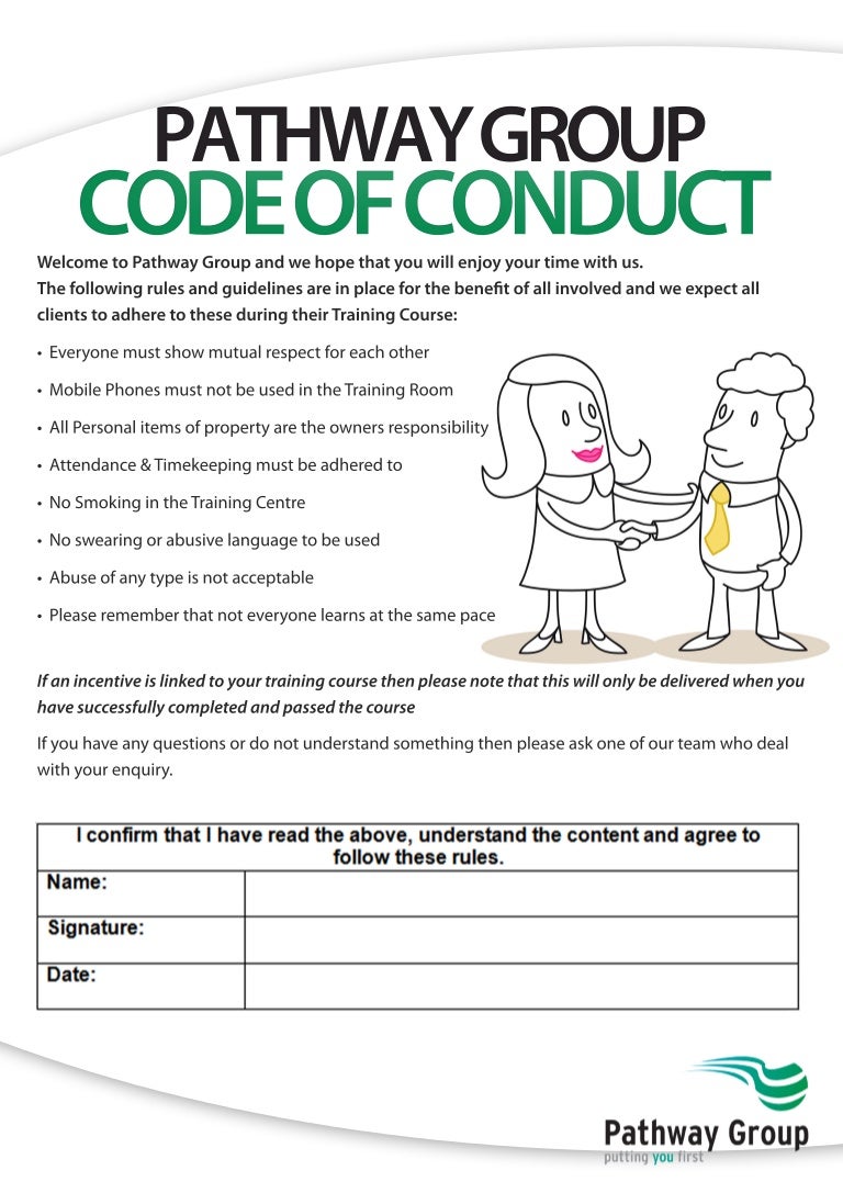 Pathway Group Code of Conduct