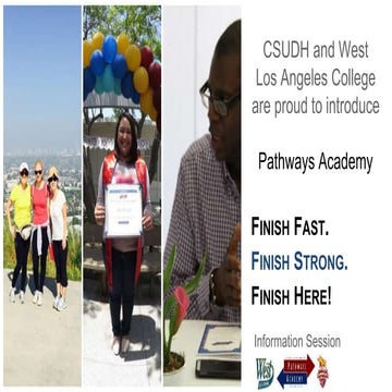 Pathways academy powerpoint 2017