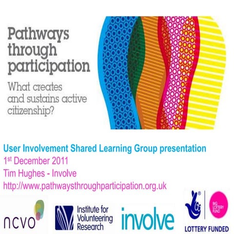 User Involvement: Implications from Pathways through Participation
